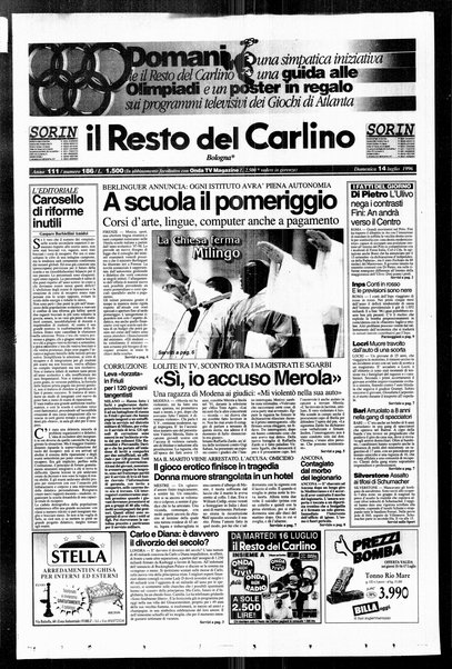 Il Resto del Carlino : giornale dell'Emilia